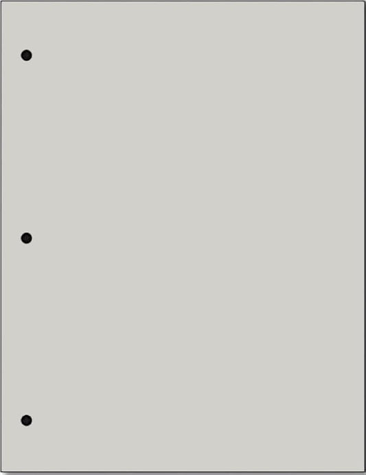 Copy And Printing Color Paper, 20 Lb. 3 Hole Punch 500 Sheets Per Ream. by Limited+Papers