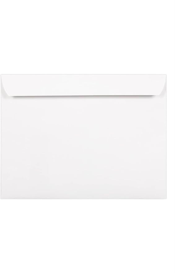 LUXPaper 9 x 12 Booklet Window Envelopes | Bright White | 28lb. Text | 1 - Image 2