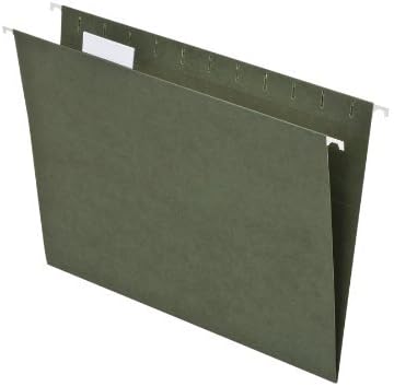 Island Brand Hanging File Folders, 25 Pack, Letter Size, 5 Tab Positions by TOPSProducts
