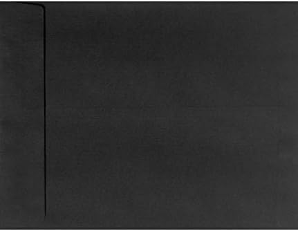 LUXPaper 9 x 12 Open End Envelopes | Peel & Press | Black Linen | 80lb. Text | - Image 2
