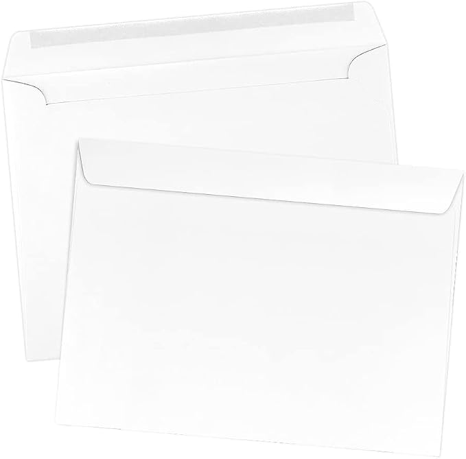 LUXPaper 9 x 12 Booklet Envelopes | Bright White | 24lb. Text | 250 Qty - Image 3