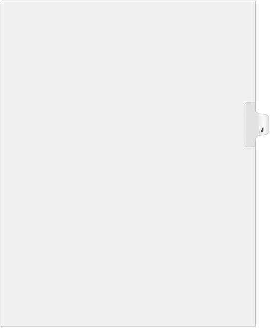 Exhibitindexes® Side Letter Tabs by exhibitindexes