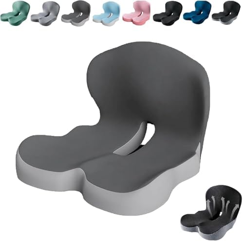 Orthopedic Cushion, Ergonomic Memory Foam L-Shaped Integrated Seat Cushions by Unknown