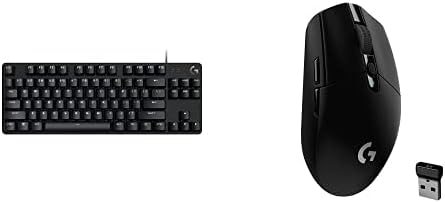 Logitech G413 TKL SE Mechanical Gaming Keyboard + G305 Lightspeed Wireless Gaming Mouse - Black-DeskLoop Office