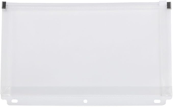 JAM PAPER Plastic 3 Hole Punch Binder Envelopes by JAMPaper