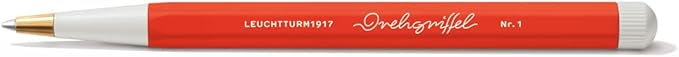 LEUCHTTURM1917 - Drehgriffel Writing Pen (Lobster) - Ballpoint Pen with Royal Blue Ink Included