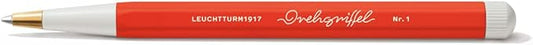 LEUCHTTURM1917 - Drehgriffel Writing Pen (Lobster) - Ballpoint Pen with Royal Blue Ink Included