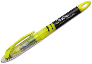 Sharpie Liquid Highlighters, Chisel Tip, Fluorescent Yellow - Image 4