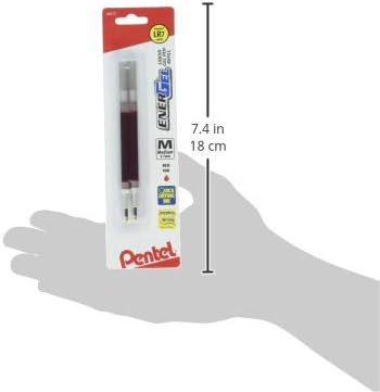 Pentel Refill Ink, For ENER-GEL & Lancelot Gel Pen, 0.7mm Metal Tip - Image 3