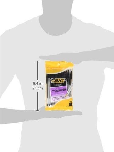 BIC Cristal Xtra Smooth Ballpoint Pen, Medium Point, - Image 8