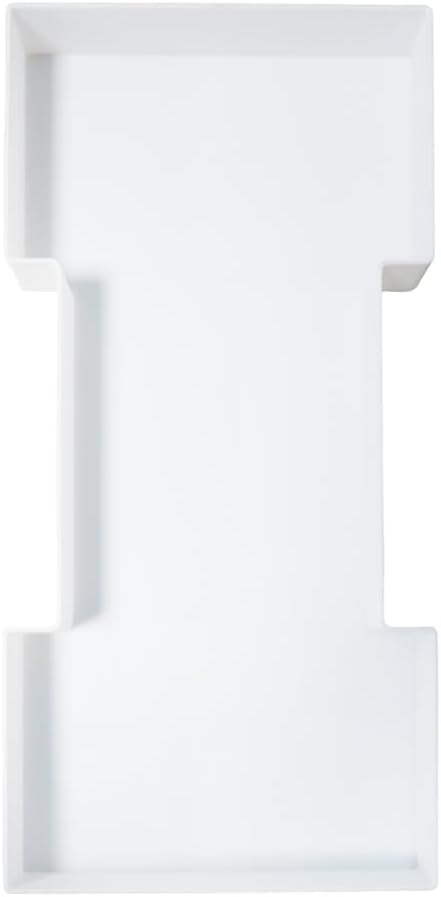 Plastic Fillable Letter Charcuterie Box, 10in Reusable Alphabet Shaped Tray - Image 2