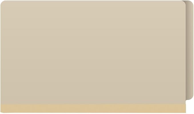 Ecom Folders End Tab File Folders | Legal Size 18 Pt Manila Stock - Image 3