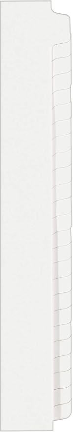 Avery Blank Tab Legal Exhibit Binder Dividers, Letter-Size, Standard Collated - Image 5