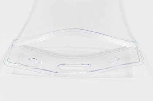Vertical ID Badge Holders Sealable Waterproof Clear Plastic Holder, Fits - Image 4