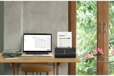 Epson Workforce ES-C220 Compact Desktop Document Scanner with 2-Sided Scanning and Auto Document Feeder (ADF) for PC and Mac-DeskLoop Office