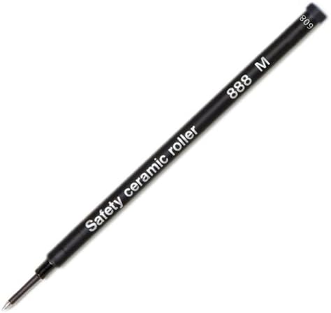 3 Pack - Schmidt 888 Black Medium Rollerball Refill - Image 4