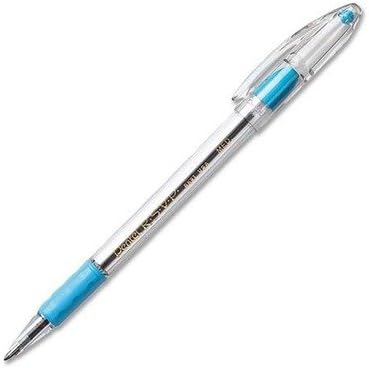 Pentel R.S.V.P. Ballpoint Pen, 1.0mm Medium Tip, Sky Blue Ink - Image 2