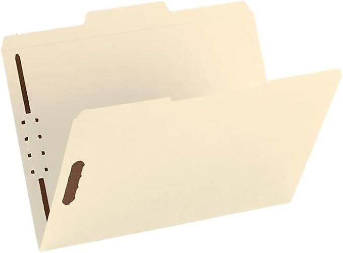 Smead Heavy-Duty Fastener File Folder, 2 Fasteners, 1/3-Cut Tab, Letter Size - Image 6