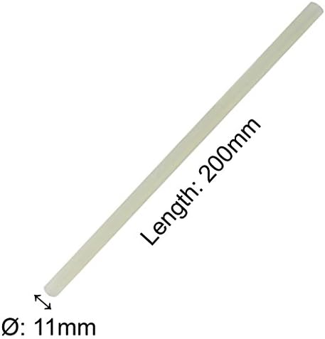 TrendBox Pack of 20 Clear 11mmx200mm - Hot Melt Glue Sticks Strips Melting Adhesive for Handmade Craft DIY Home Office Project Craftwork Fix & Repairs-DeskLoop Office