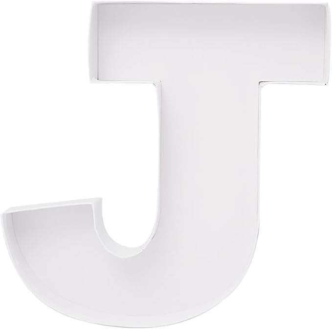 Cardboard Letter Fillable Charcuterie Board Candy Food Tray, 12.2 inch by Dylcypheria
