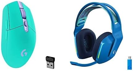 Logitech G305 Lightspeed Wireless Gaming Mouse + G733 Lightspeed Wireless Gaming Headset Bundle - Mint-DeskLoop Office