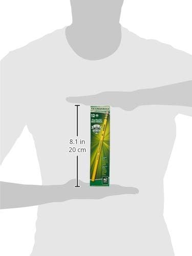 Ticonderoga Wood-Cased Pencils, 1 B Extra Soft - Image 3
