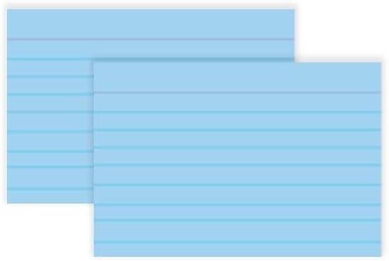 School Smart Ruled Index Card, 4 x 6 Inches - Image 6