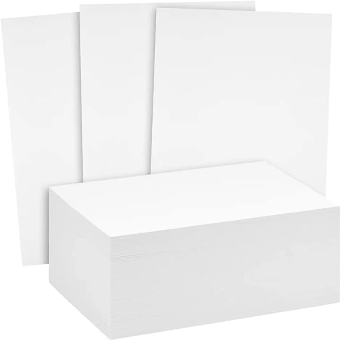 Reskid White Cardstock Thick Paper - Image 5