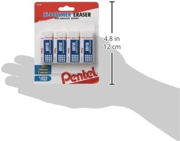 Pentel Hi-Polymer Block Eraser Small White - Image 7