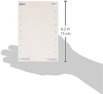 Avery File Folder Labels on 4" x 6" Sheets, Easy Peel, Print & Handwrite - Image 3