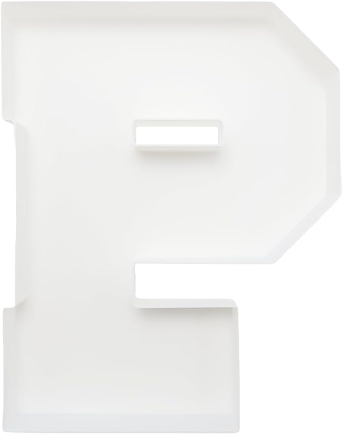 Plastic Fillable Letter Charcuterie Box, 10in Reusable Alphabet Shaped Tray - Image 4