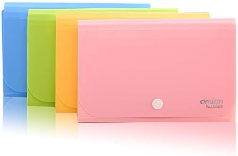 Expanding File Folder, Subdivision Accordion File Folder Mini Organizer PP - Image 2