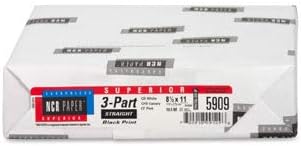 Limited Papers (TM), Carbonless Sheets, Superior, Pre Collated, Multi part, Bond Finish. (3 Part Straight, 8.5 x 11, White/Canary/Pink (5909)., 20 Ream)-DeskLoop Office