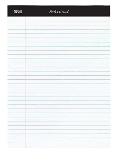 Office Depot Professional Legal Pad, 8 1/2in. x 11 3/4in., Legal Ruled - Image 7