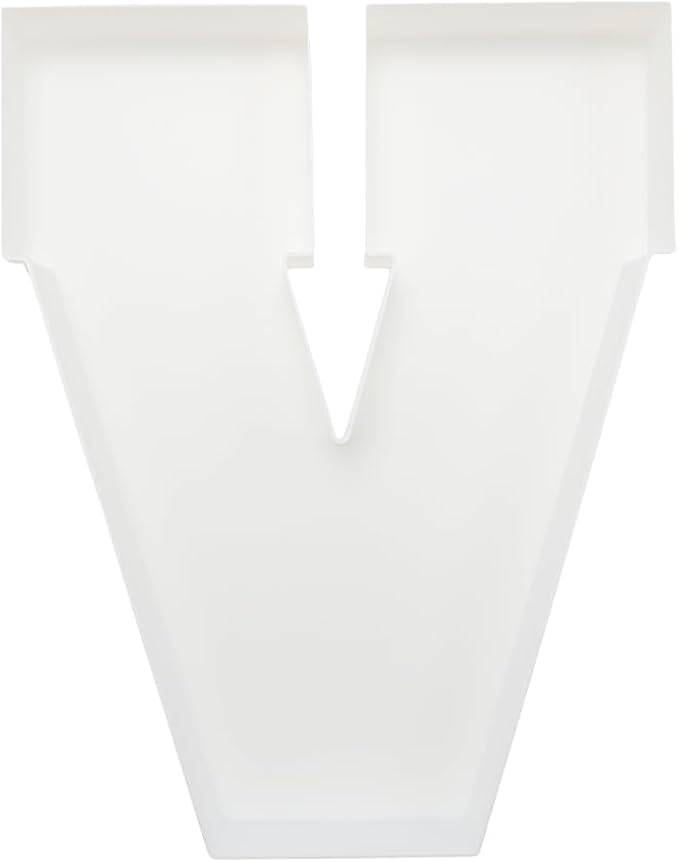 Plastic Fillable Letter Charcuterie Box, 10in Reusable Alphabet Shaped Tray - Image 2