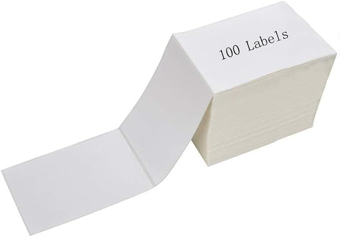 Immuson 4 x 6 Direct Thermal Shipping Labels by Immuson