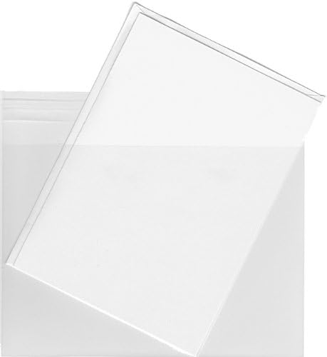 Clear A7 Envelope Sleeves 5.25" x 7.44" Peel & Seal 200 Pack | Archival Safe by DesktopPublishingSupplies