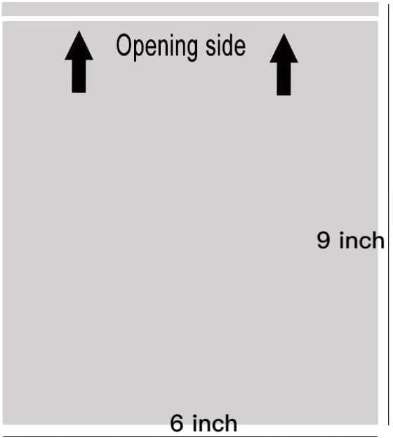 1000 PCS 6x9 Packing Slip Pouches Packing List Envelopes Self-Adhesive Plastic - Image 2