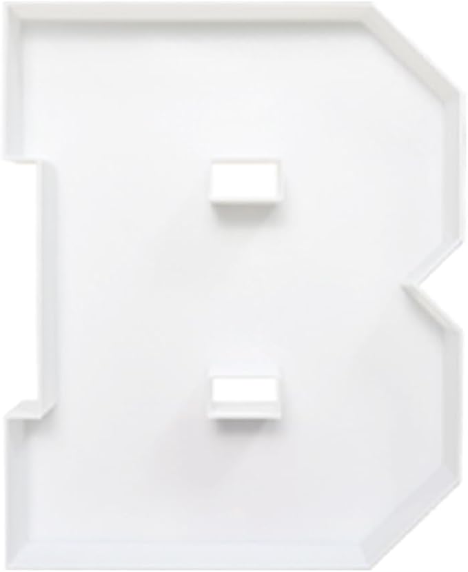Plastic Fillable Letter Charcuterie Box, 10in Reusable Alphabet Shaped Tray - Image 7