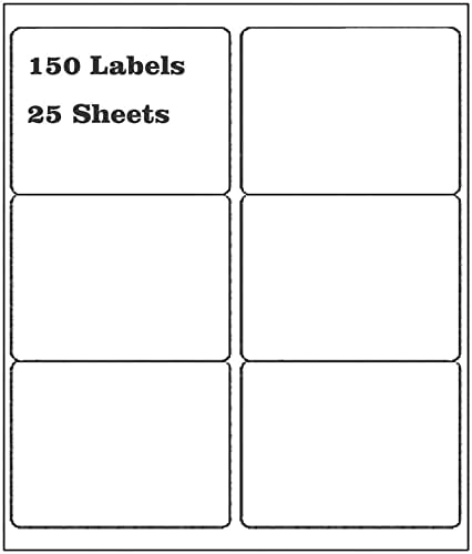 9527 Product 6 up 3-1/3" x 4" Sticker Labels Shipping Address Labels - Image 6