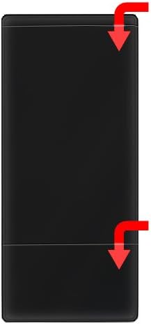 StoreSMART® - Black Plastic Policy/Lotto Ticket Holders - 20-Pack - INS30-BK-20 - Image 2