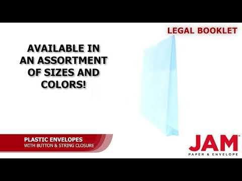 JAM PAPER Plastic Envelopes - Image 5