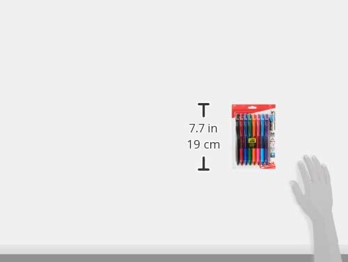 Pentel EnerGel-X Colors Retractable Liquid Gel Pen, Metal Tip, 8 Pack - Image 3