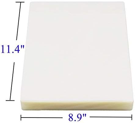 Immuson Thermal Laminating Pouches 8.9 x 11.4, 5 Mil Thickness, Crystal Clear Finish, 300 Pack-DeskLoop Office