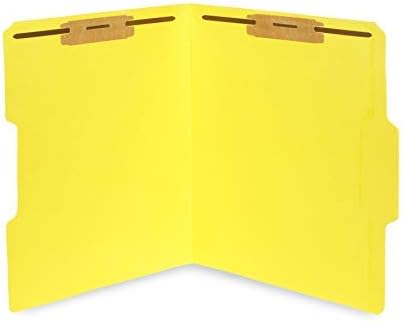 50 Assorted Color Fastener File Folders - Image 4
