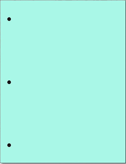 Copy And Printing Color Paper, 20 Lb. 3 Hole Punch 500 Sheets Per Ream. by Limited+Papers