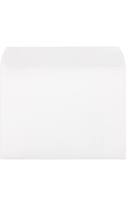 LUXPaper 9 x 12 Booklet Window Envelopes | Bright White | 28lb. Text | 500 Qty - Image 4
