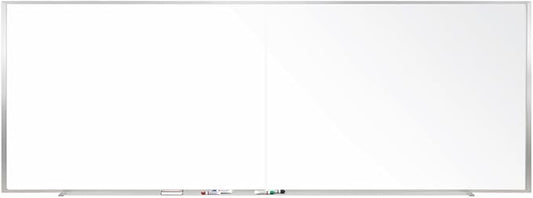 Ghent M1 Porcelain Magnetic Whiteboard, Aluminum Frame by Ghent
