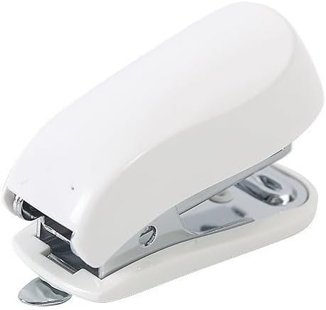 White Color Mini Stapler with Staples, Small Cute Stapler - Image 2