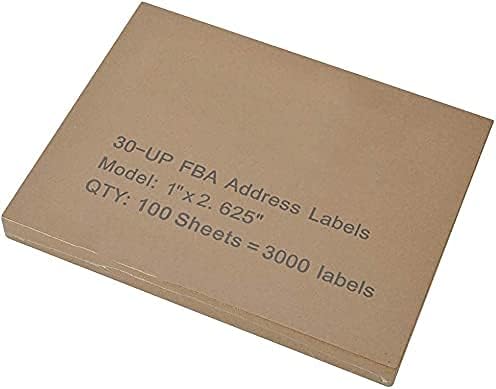 LabelMore 30 up Labels 1" X 2-5/8" Shipping Address FBA Label - Image 5